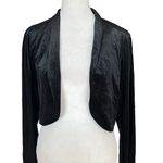 Anthropologie  Verity Velvet Cropped Jacket Photo 4