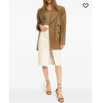 The Mannei Malmo White Denim Pencil‎ Skirt XS Knee Length Photo 2