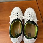 Samuel Hubbard Women's Flight Sport White Leather Sneaker Casual Green Detail W8 Size 8 Photo 2