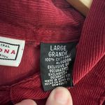 Arizona Jean Company Arizona Jean Co Corduroy Western Shirt w snap front & embroidered back LARGE Photo 5