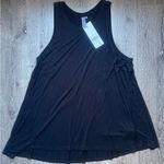 Sweaty Betty  Easy Peazy Vest Tank Top Black XL NWT Bamboo Athleisure Photo 0
