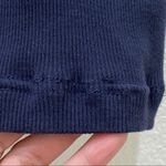 Tory Burch Navy Ribbed Embellished Tank Top L Photo 10