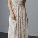 Christina Wu  Blush Bouquet Floral Dress Bridesmaid Prom Women’s 14 Photo 0