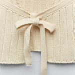 ZARA  Open Back Knit Top Photo 6