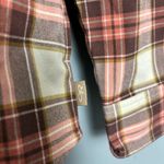 Outdoor Research Women's Kulshan Flannel Shirt Medium Relaxed Cinnamon Brown Photo 3