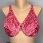 Vassarette Vintage  42D Second Skin Satin Deluster Full Figure Bra 75821 Pink Photo 0