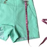 Walter Baker NWT Molly High Waist Twill Shorts Light Mint Greenin Size 6 Small Photo 4