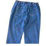 Quacker Factory VINTAGE  Snowflake Embroidered Jeans Photo 4