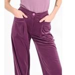 Molly Bracken Molly‎ Bracken High Waist Velvet Corduroy Pant size Small Photo 2