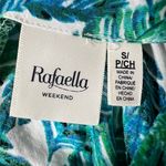 Rafaella  Tropical Leaf Print Sleeveless Blouse Photo 2