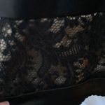 LBD with lace bodice and pleated satin skirt. Size M Black Size M Photo 5