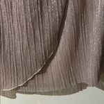 EXPRESS Shimmering Metallic Dress with Strappy Back Photo 6