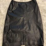 Rinzi Collection Leather Skirt very soft leather and no rips or stain or smell Size 6 Photo 0
