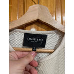 Lafayette 148 Women’s  Old Money Two Toned Waffle Knit Open Cardigan Duster Photo 3