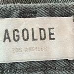 AGOLDE Liv Mini Skirt Black Denim in Vapor Size 30 New with Tag NWT Photo 4