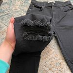 Reformation [ Jeans] High & Skinny Jean in Faded Black Destroyed- Size 27 Photo 7