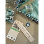 Bleu Rod Beattie NEW Swim Top Womens 8 Ruffle Shoulder/Strapless/Halter Floral Photo 4