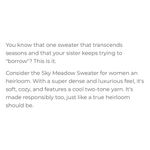 prAna Sky Meadow Chunky Knit mock Neck Cotton Blend Slouchy sweater womens S New Photo 14