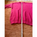 Le lis Collection pink oversized knit sweater long sleeve pullover women’s M Photo 2