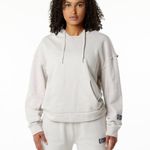 Alphalete Women’s Terry Oversized Hoodie - Moonstone,Size Medium Photo 0