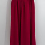 Amanda Uprichard Maxi Dress silk Red Spaghetti Strap Formal Evening Gown large Photo 0