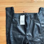 ZARA Faux Leather Pants Photo 5