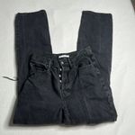 PacSun  Distressed Dad Jean in Black Photo 1