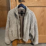 Me Jane Cinch Waist Zip-up Sherpa Jacket Photo 1