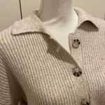 Jessica Simpson  Taupe cardigan sweater size S Photo 1