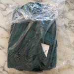 NWT Quince Women’s 100% Organic Cotton Poplin Smocked Midi Dress – Green, Size M Green Size M Photo 10