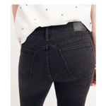 Madewell  9" Mid-Rise Skinny Jeans in Black Sea Size 26 Photo 4