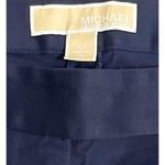 Michael Kors Women’s Navy Blue Dress Pants Gold Accents Size 10 New With Tags Photo 3