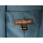 Lane Bryant Blue Shawl Collar Belted Blazer Jacket 16 Business Office Date Night Photo 4
