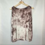 American Eagle Outfitters Soft & Sexy Purple Tie Dye Cold Shoulder Long Sleeve Photo 2