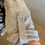 Magaschoni New  gray Cardigan Sweater Long Sleev Tunic open Front. Photo 2