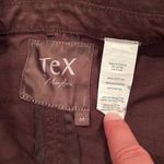 Tex by Max Azria Brown Cropped Blazer Jacket Size Medium Photo 5