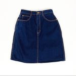 Vintage Gitano Denim Mini Skirt | Size S Blue Photo 8