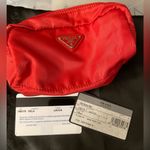 Prada  - Red Pouch for Cosmetics or Clutch | NWT Photo 2