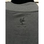 Younique Dark Gray/Black Zip Up Long Sleeve Athletic Jacket Pockets Size XL Logo Black Photo 6