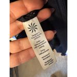 Athleta  Long Black Rain Coat Magnetic Buttons Outdoors Athletic Photo 8