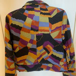 Patrick Christopher Colorful Statement Blazer​ Purple Size M Photo 2