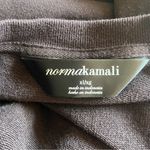 Norma Kamali Tunic Dress Size XL Brown Sweatshirt Mini Sleeveless V-Neck Photo 8