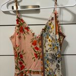 Lavender Brown  Floral Dress Photo 3