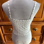 SheIn Floral Cropped Tank Top, Sz M, NWOT Photo 1