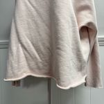 Frank & Eileen Effie Long Sleeve Funnel Neck Capelet Fleece Light Pink Medium Photo 5