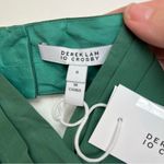 Derek Lam  10 Crosby Chaya Crop Top Halter‎ Size 8 Jade Green Smocked Back NEW Photo 3