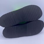 Y2K foam platform sandals double strap neon green/black Size 8 Green Photo 7