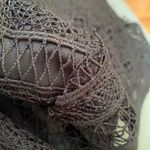 ZARA  Black & White Lace Dress Size Large Photo 8