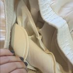 Leze the Label Ivory Creme Neoprene Scuba Pull on Pants Sz M Size M Photo 5