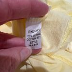 Michael Stars  Butter Yellow Tunic Top One Size Lightweight Comfy Peasant Boho Photo 6